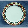 Oneida Buffe Mohe Rego Decorated Plates (Set of 36)