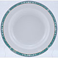 Noritake Oneida Genesis Caspian 9-inch Soup Bowls (Set of 6)