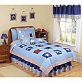 Playball Sports 4-piece Twin-size Bedding Set