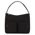 Vera Bradley Women's Black Cargo Hobo