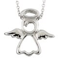 Sterling Silver Angel Pendant
