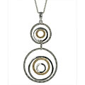Maddy Emerson Sterling Silver 1/5ct TDW Diamond Necklace
