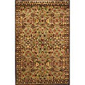 Port Royal Floral Vine Sage Rug (4'9 x 7'4)