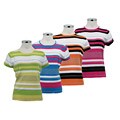 Kenneth Miller Women's Metallic Stripe Shirt