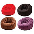 Modern Plush Swivel Lounge Chair