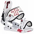Technine Mass Appeal White Snowboard Bindings
