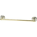 Maxim 18-inch Chrome and Brass Towel Bar
