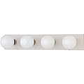 4-light White Bath Bar Light