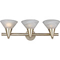 Darwin 3-light Antique Gold Wall Fixture