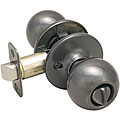 Helena Privacy Antique Nickel Doorknob
