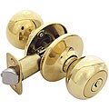 Vestavia Entry Polished Brass Doorknob