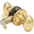 Cordova Passage Polished Brass Doorknob
