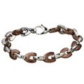 Chocolate Stainless Steel Bracelet