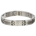 Stainless Steel and Diamond Bracelet