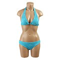 Hot Water Women's Turquoise Crochet Bikini