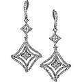 18k White Gold 3 3/8ct TDW Diamond Earrings (G-H-I, SI)