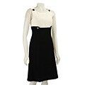 Tahari ASL Women's Sleeveless Colorblock Sheath Dress