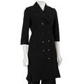 Tahari ASL Women's Double-breasted Coat Dress