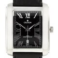 Croton Men's Stainless Steel Black Strap Watch