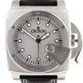 Croton Men's Black Leather Strap Sports Watch