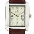 Croton Men's Stainless Steel Brown Strap Watch