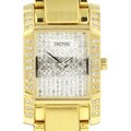 Croton Women's 23k Goldplated Diamond Watch