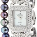 Croton Women's Grey Freshwater Pearl Watch Set