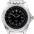 Paul Du Pree Men's Large Dial Stainless Steel Watch