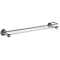 Delta Pewter 24-inch Glass Shelf