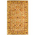 Handmade Classic Kasha Wool Rug (2'3 x 4')