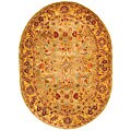 Handmade Classic Kasha Wool Rug (7'6 x 9'6 Oval)
