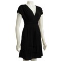 Max & Cleo Women's Jersey Tunic Ruched Dress