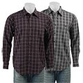 Marc Edwards Men's Windowpane Woven Shirt