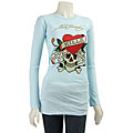 Ed Hardy Women's Love Kills Slowly Long-sleeve Tee