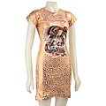Ed Hardy Women's 'Battle' Cheetah Print Dress