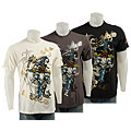 Ruthless Rebel Men's Skull and Dagger Print T-shirt