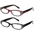 Pepper's 'Victoria' Rhinestone Encrusted Reading Glasses