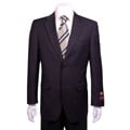 Giorgio Fiorelli Men's Solid Black 2-button Suit