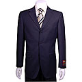 Giorgio Fiorelli Men's Navy Stripe 3-button Suit