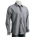 English Laundry Men's Embroidered Checkered Shirt