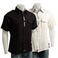English Laundry Men's Embroidered Shirt