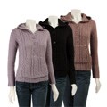George & Martha Women's Benicia Hooded Sweater