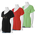 Misses Me Women's Plus Size Empire Waist Shirt