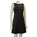 Ronni Nicole Women's Mesh Overlay Sheath Dress