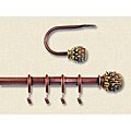 Acorn 66- to 120-inch Adjustable Curtain Rod Set
