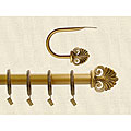 Austria 66- to 120-inch Adjustable Curtain Rod Set