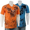 Ruthless Art Men's Rhinestone Bird T-shirt