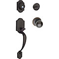 Traditional Bronze Handleset with Ball Knob