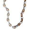 Stainless Steel Chocolate Ion-plated Necklace