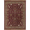 Hand-tufted Traditional Felicia Wool Rug (8' x 11')